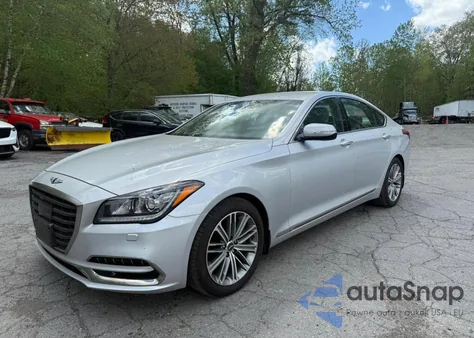 2019 Genesis G80 Base из США, поврежденный, VIN KMTFN4JEXKU309825
